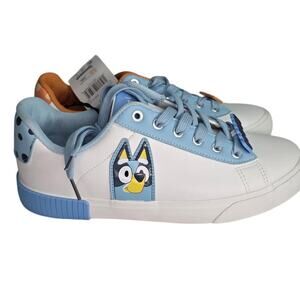 Ground Up Bluey Court Sneakers Women’s Size 8 Bluey & Bingo Lace Up New